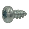 Midwest Fastener Sheet Metal Screw, #4 x 1/4 in, Zinc Plated Steel Pan Head Torx Drive, 40 PK 37045